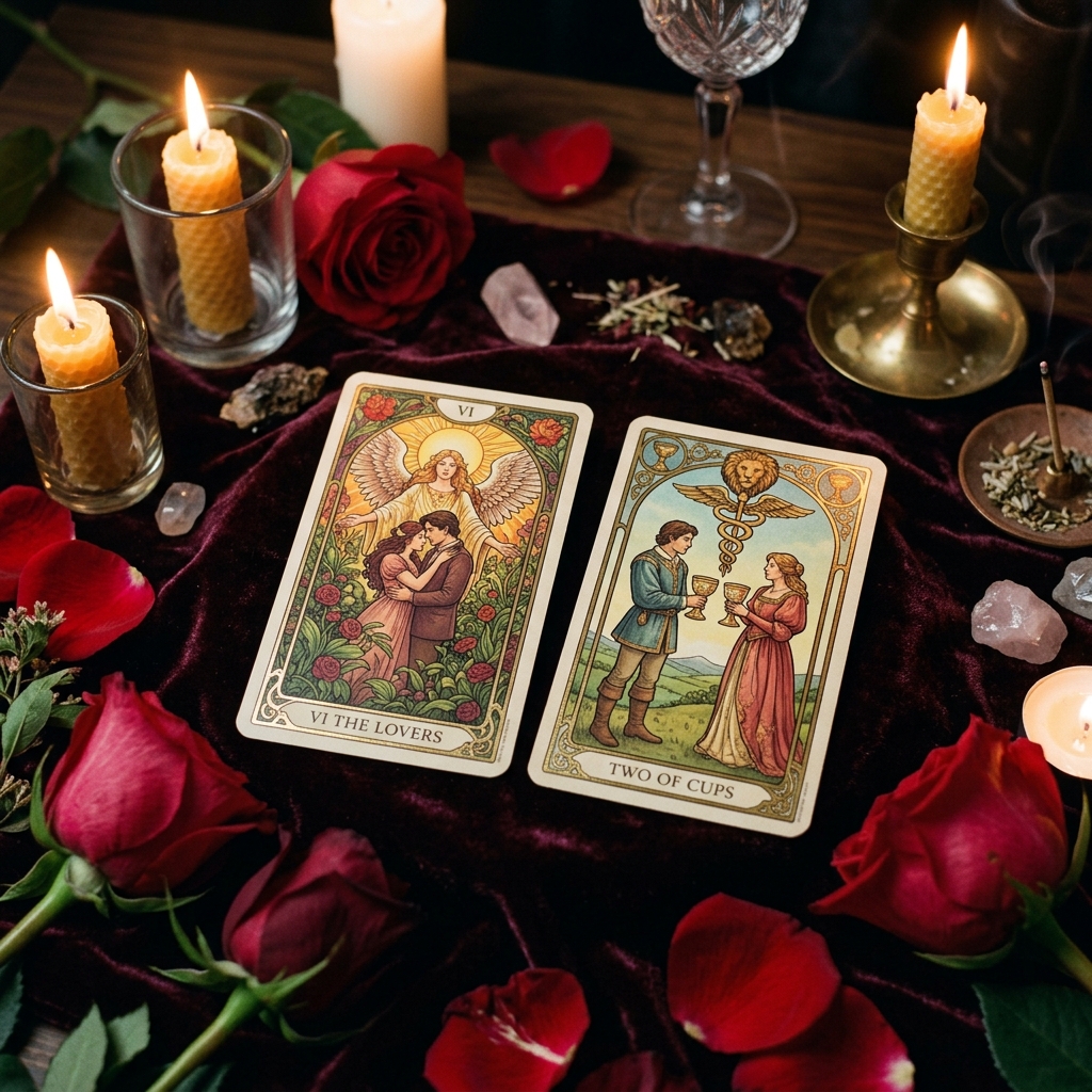 Cartas de Tarot - Amor e Relacionamentos