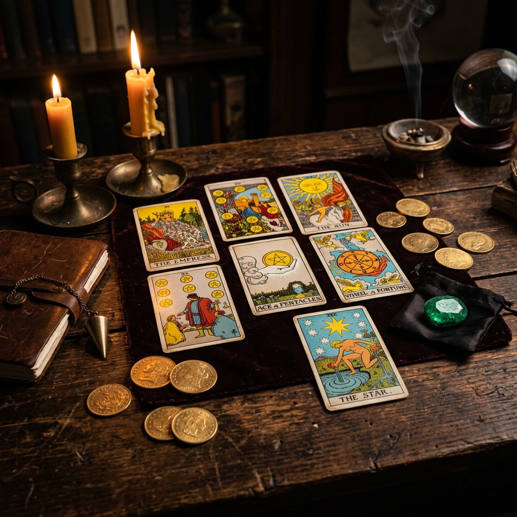 Cartas de Tarot - Vida Material e Dinheiro